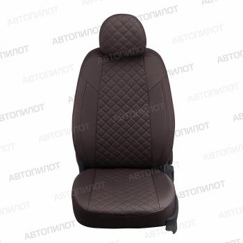 14 449 р. Чехлы сидений Ромб (экокожа) Автопилот  Chery Tiggo 7 - Tiggo 7 Pro Max  T1E (шоколад)  с доставкой в г. Воронеж. Увеличить фотографию 5