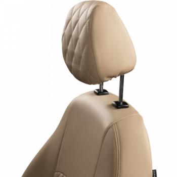 10 849 р. Комплект чехлов для сидений (ЦЗС Илана+Орегон) ТУРИН ст РОМБ Lord Autofashion  Лада нива 4х4  2121 (2019-2021) Урбан (бежевый, вставка бежевая, строчка бежевая)  с доставкой в г. Воронеж. Увеличить фотографию 2