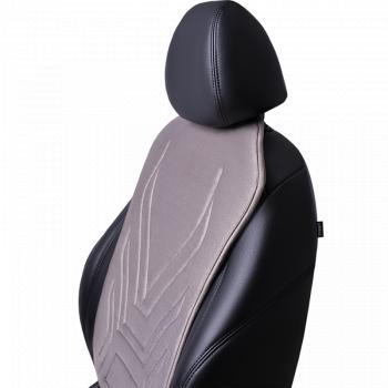 2 579 р. Накидка на сиденье (1 место Афины) ЛЮКС ст АЛЬБИОН Lord Autofashion   (серый, строчка серая)  с доставкой в г. Воронеж. Увеличить фотографию 4