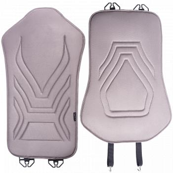 2 579 р. Накидка на сиденье (1 место Афины) ЛЮКС ст АЛЬБИОН Lord Autofashion   (серый, строчка серая)  с доставкой в г. Воронеж. Увеличить фотографию 5