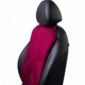3 299 р. Накидка на сиденье (1 место Афины) ЛЮКС ст ВАН ВЭЙ Lord Autofashion   (бордовый, строчка бордовая)  с доставкой в г. Воронеж. Увеличить фотографию 2