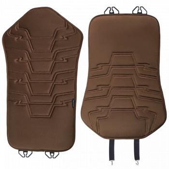 2 579 р. Накидка на сиденье (1 место Афины) ЛЮКС ст ФОРТ Lord Autofashion   (коричневый, строчка коричневая)  с доставкой в г. Воронеж. Увеличить фотографию 10
