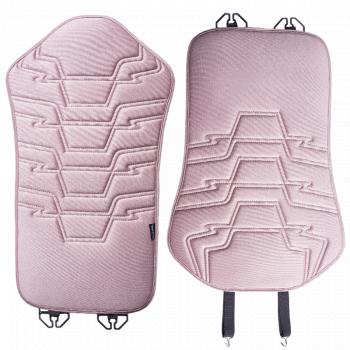 2 579 р. Накидка на сиденье (1 место Афины) ЛЮКС ст ФОРТ Lord Autofashion   (розовый, строчка розовая)  с доставкой в г. Воронеж. Увеличить фотографию 10