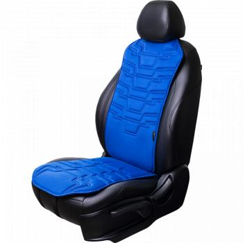 2 579 р. Накидка на сиденье (1 место Афины) ЛЮКС ст ФОРТ Lord Autofashion   (синий, строчка темно-синяя)  с доставкой в г. Воронеж. Увеличить фотографию 10