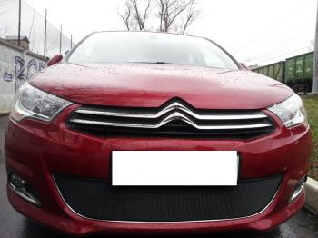 Зимняя заглушка решетки радиатора Стрелка11 CITROEN C4 B7 хэтчбэк 5 дв. (2011-2018) ()