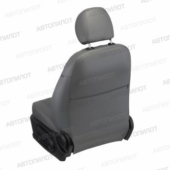 8 399 р.  Чехлы на сиденья Экокожа (раздел. 40/60 экокожа) Автопилот  Peugeot 408 (2010-2022)  дорестайлинг, рестайлинг (серый)  с доставкой в г. Воронеж. Увеличить фотографию 5