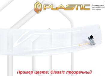  Дефлектор капота CA-Plastiс exclusive Dodge RAM 1500V  5 (2023-2025) Crew Cab Short Box