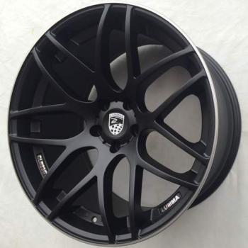 Колесный литой диск (модель 7390/аналог Lumma) ZIXI 11.0 x 20  (Matt.Black/Machined Lip)