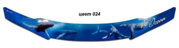 2 899 р. Дефлектор капота CA-Plastic  Geely Okavango (2021-2025) (Серия Полноцвет, окрашенный)  с доставкой в г. Воронеж. Увеличить фотографию 16