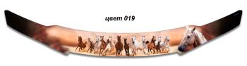 2 899 р. Дефлектор капота CA-Plastic  Geely Okavango (2021-2025) (Серия Полноцвет, окрашенный)  с доставкой в г. Воронеж. Увеличить фотографию 10