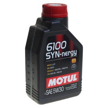 1 179 р. Масло моторное 6100 SYN-NERGIE 5W30 псинт.1л MOTUL MOTUL 112137  с доставкой в г. Воронеж. Увеличить фотографию 1