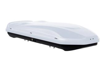 Автобокс (216х85х35 см/550 л, двухсторонний, быстросъёмные крепления краб) CYBORT Prime Metallic Edition  (221 ЛЕДНИКОВЫЙ)