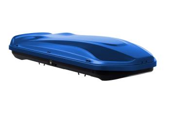 Автобокс (216х85х35 см/550 л, двухсторонний, быстросъёмные крепления краб) CYBORT Prime Metallic Edition  (418 ГОЛУБАЯ ПЛАНЕТА)