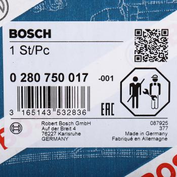 52 999 р. Заслонка MERCEDES Srinter,C,E,G,ML дроссельная в сборе BOSCH BOSCH 0280750017  с доставкой в г. Воронеж. Увеличить фотографию 6