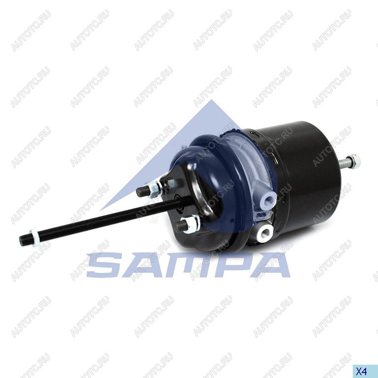 5 399 р. Энергоаккумулятор SCANIA VOLVO тип 2424 (барабанный тормоз) SAMPA SAMPA 094.036-01  с доставкой в г. Воронеж