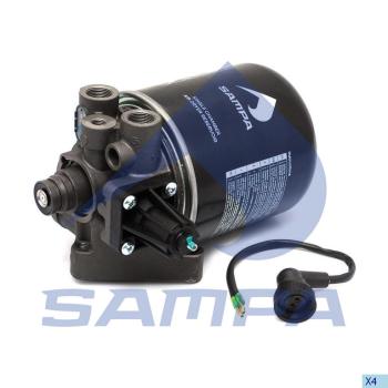 4 899 р. Осушитель воздуха DAF,IVECO,MAN,SCANIA (24V,8.1bar) SAMPA SAMPA 096.289-01  с доставкой в г. Воронеж. Увеличить фотографию 1