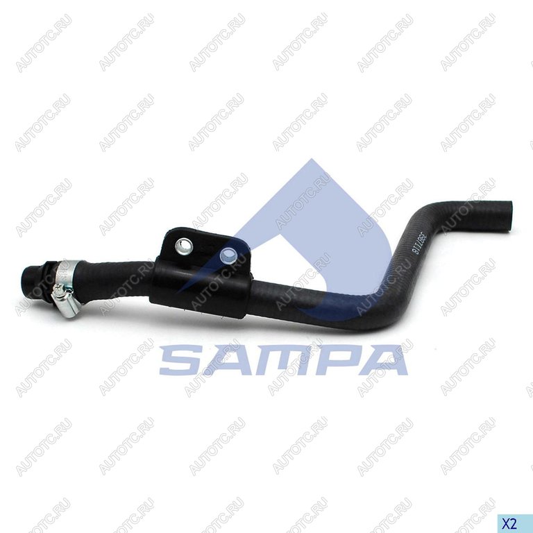 1 149 р. Патрубок DAF радиатора нижний SAMPA SAMPA 052.003 SAMPA 052.003  с доставкой в г. Воронеж