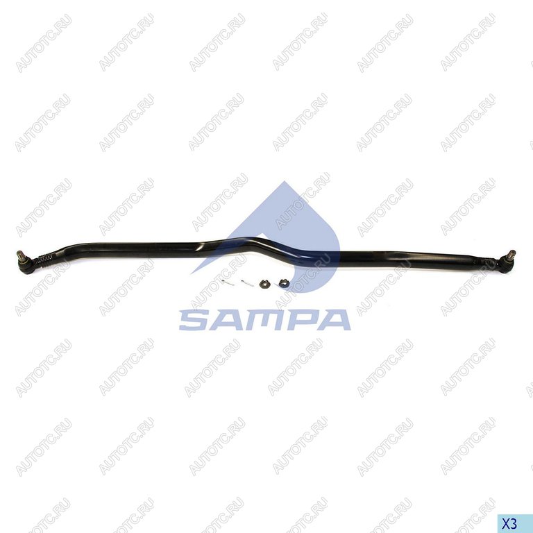 8 999 р. Тяга рулевая SCANIA продольная L=1921мм SAMPA SAMPA 097.205-01  с доставкой в г. Воронеж