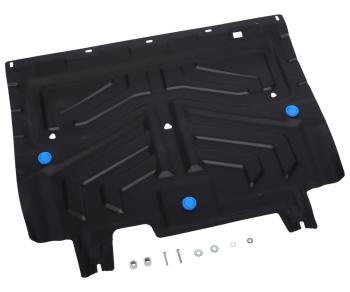 5 999 р. Защита картера и КПП GEELY Coolray (20-) (с крепежом) АВТОБРОНЯ АВТОБРОНЯ 111.01922.1  с доставкой в г. Воронеж. Увеличить фотографию 1