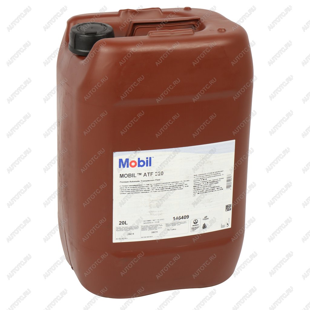18 399 р. Масло трансмиссионное ATF 320 DEXRON III PREMIUM 20л MOBIL MOBIL 146409  с доставкой в г. Воронеж