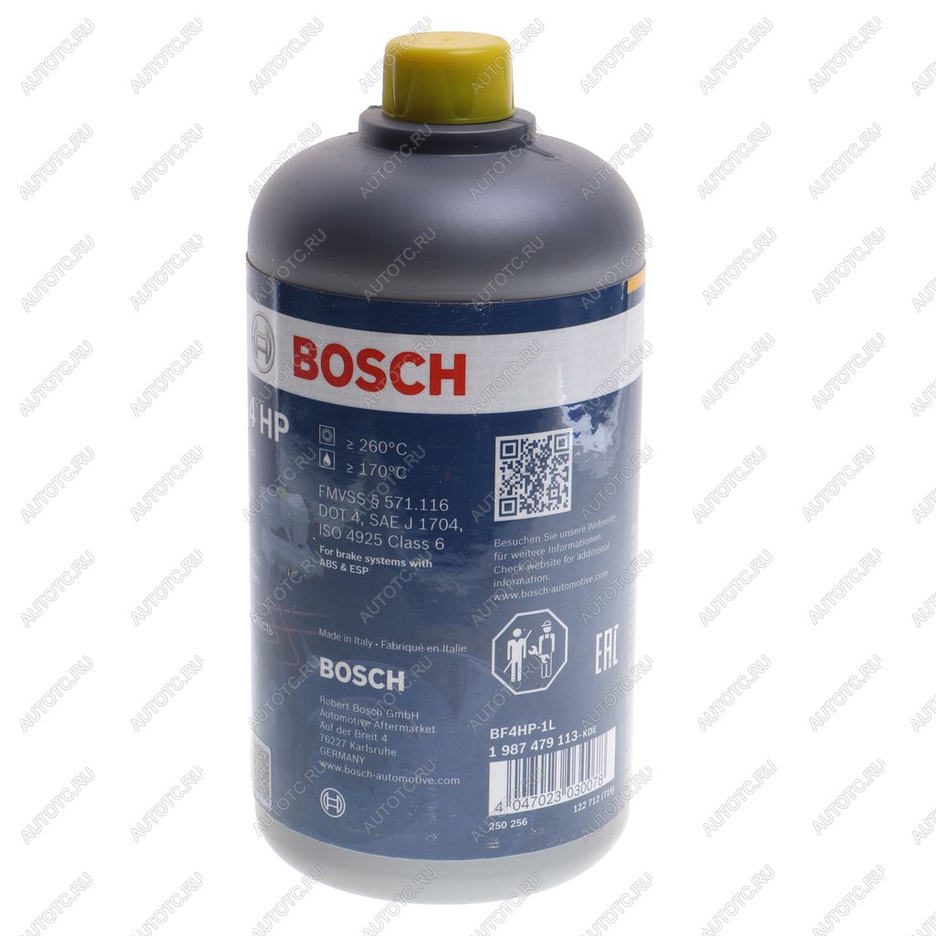 1 539 р. Жидкость тормозная DOT-4 1л High Perfomance BOSCH BOSCH 1987479113  с доставкой в г. Воронеж