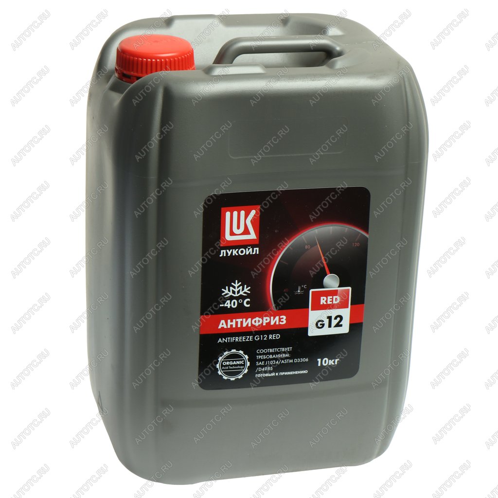 2 399 р. Антифриз красный -40C 10кг G12 Red ЛУКОЙЛ LUKOIL 227390  с доставкой в г. Воронеж