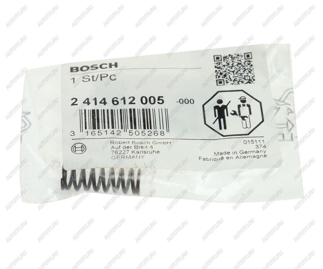40 р. Пружина DAF VOLVO SCANIA пары плунжерной BOSCH BOSCH 2414612005  с доставкой в г. Воронеж
