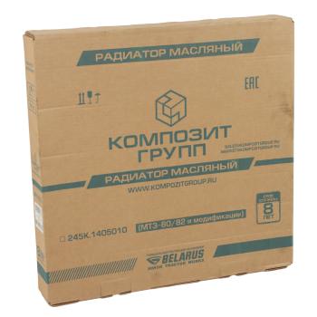 6 249 р. Радиатор масляный МТЗ-80,82 алюминиевый КОМПОЗИТ КОМПОЗИТ 245к.1405010  с доставкой в г. Воронеж. Увеличить фотографию 6