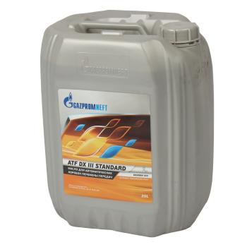 8 649 р. Масло трансмиссионное ATF DX III Standart 20л GAZPROMNEFT GAZPROMNEFT 253650141  с доставкой в г. Воронеж. Увеличить фотографию 1