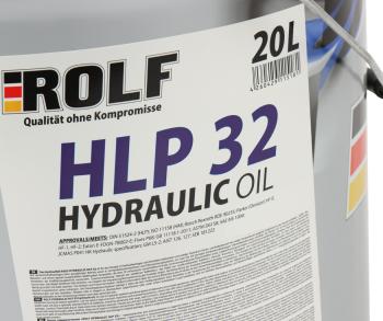 4 749 р. Масло гидравлическое HYDRAULIC HLP 32 20л ROLF ROLF 322481  с доставкой в г. Воронеж. Увеличить фотографию 2