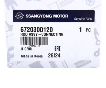 5 549 р. Шатун SSANGYONG Actyon (10-) (D20F) OE SSANGYONG 6720300120  с доставкой в г. Воронеж. Увеличить фотографию 3