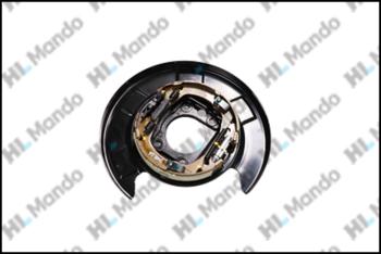 3 899 р. Щит тормоза SSANGYONG Actyon (10-) (2WD) задний левый (с колодками) MANDO MANDO ex4831034012 MANDO ex4831034012  с доставкой в г. Воронеж. Увеличить фотографию 2