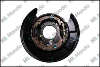 6 899 р. Щит тормоза HYUNDAI Tucson (04-) (2WD) KIA Sportage (04-) (2WD) задний правый (с колодками) MANDO MANDO ex582702e000 MANDO ex582702e000  с доставкой в г. Воронеж. Увеличить фотографию 2