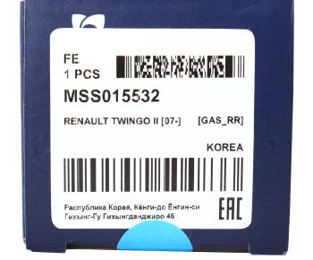 4 099 р. Амортизатор RENAULT Twingo (07-) задний левыйправый газовый MANDO MANDO mss015532  с доставкой в г. Воронеж. Увеличить фотографию 3