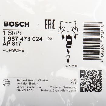 1 299 р. Датчик износа тормозных колодок PORSCHE 911 (05-) передний BOSCH BOSCH 1987473024 BOSCH 1987473024  с доставкой в г. Воронеж. Увеличить фотографию 5