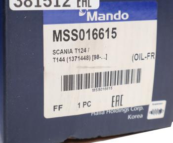 7 499 р. Амортизатор SCANIA 4 series передний (500869 14х63 16х50 20х50 IO) MANDO MANDO mss016615  с доставкой в г. Воронеж. Увеличить фотографию 6