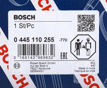 21 949 р. Форсунка HYUNDAI Accent (06-) KIA Ceed (06-) топливная BOSCH BOSCH 0445110255 BOSCH 0445110255  с доставкой в г. Воронеж. Увеличить фотографию 4