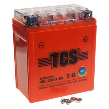 Аккумулятор TCS GEL 7Ач TCS 6ст7 gel-12n7a-bs