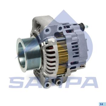 Генератор SCANIA (28В 100А) SAMPA SAMPA 044.293