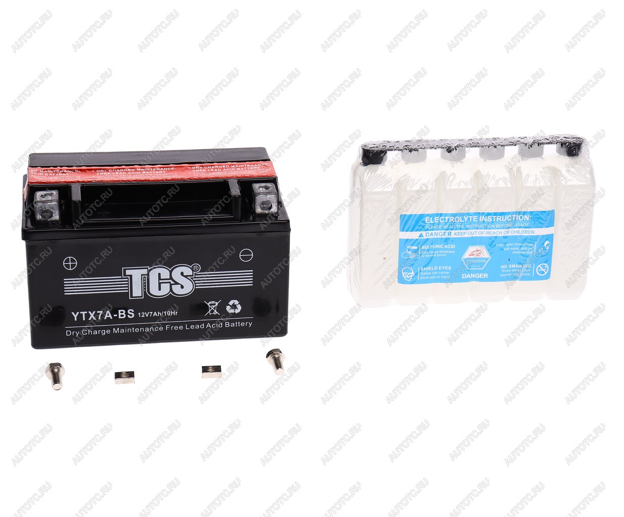 2 759 р. Аккумулятор TCS AGM 7Ач TCS 6ст7 ytx7a-bs  с доставкой в г. Воронеж