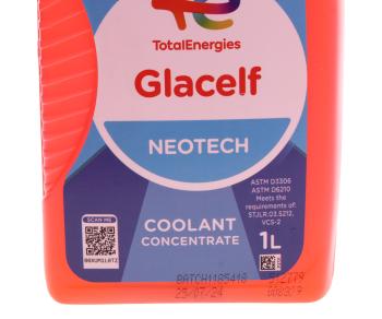 1 139 р. Антифриз красно-оранжевый 1л Glacelf Neotech TOTAL TOTAL 229950  с доставкой в г. Воронеж. Увеличить фотографию 3