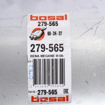 14 399 р. Глушитель RENAULT Megane (08-) задняя часть BOSAL BOSAL 279-565  с доставкой в г. Воронеж. Увеличить фотографию 3