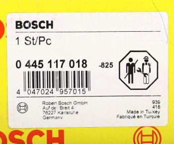 13 649 р. Форсунка OPEL Astra J (10-),Insignia (09-) (2.0) топливная BOSCH BOSCH 0445117018 BOSCH 0445117018  с доставкой в г. Воронеж. Увеличить фотографию 5