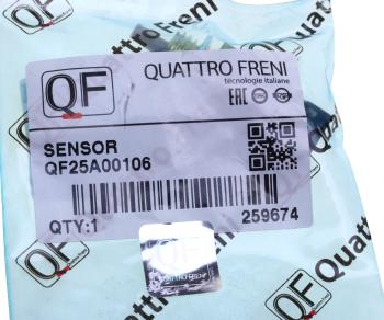 1 439 р. Датчик температуры воздуха QUATTRO FRENI QUATTRO FRENI qf25a00106  с доставкой в г. Воронеж. Увеличить фотографию 3