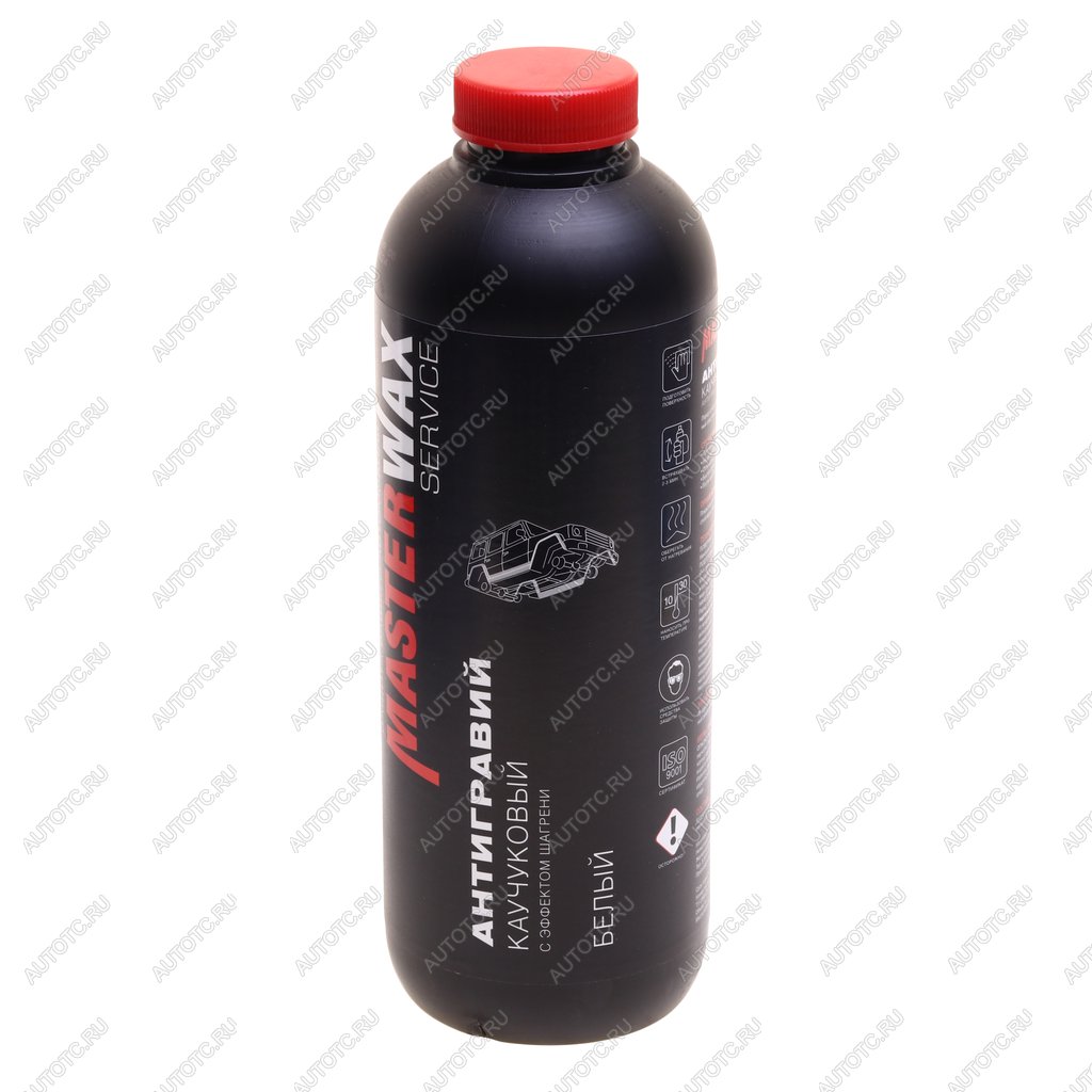 749 р. Антигравий белый 1л с эффектом шагрени в пластике MASTERWAX MASTERWAX mw030902  с доставкой в г. Воронеж