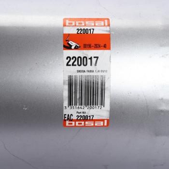 11 399 р. Глушитель SEAT Ibica (09-17) SKODA Fabia (07-14) задняя часть BOSAL BOSAL 220-017  с доставкой в г. Воронеж. Увеличить фотографию 3