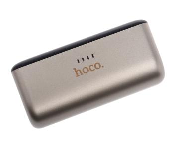 1 399 р. Аккумулятор внешний 5000мАч для зарядки мобильных устройств HOCO HOCO q31 type-c золотой  с доставкой в г. Воронеж. Увеличить фотографию 4