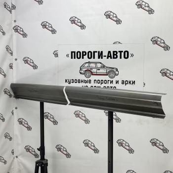 5 549 р. Ремкомплект порогов (Левый и Правый) Пороги-Авто  Dodge Caliber (2006-2012) (холоднокатаная сталь 0.8 мм)  с доставкой в г. Воронеж. Увеличить фотографию 2