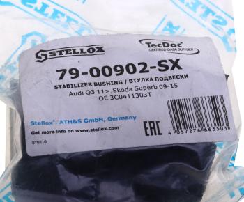 319 р. Втулка стабилизатора VW Tiguan переднего STELLOX STELLOX 79-00902-sx  с доставкой в г. Воронеж. Увеличить фотографию 3