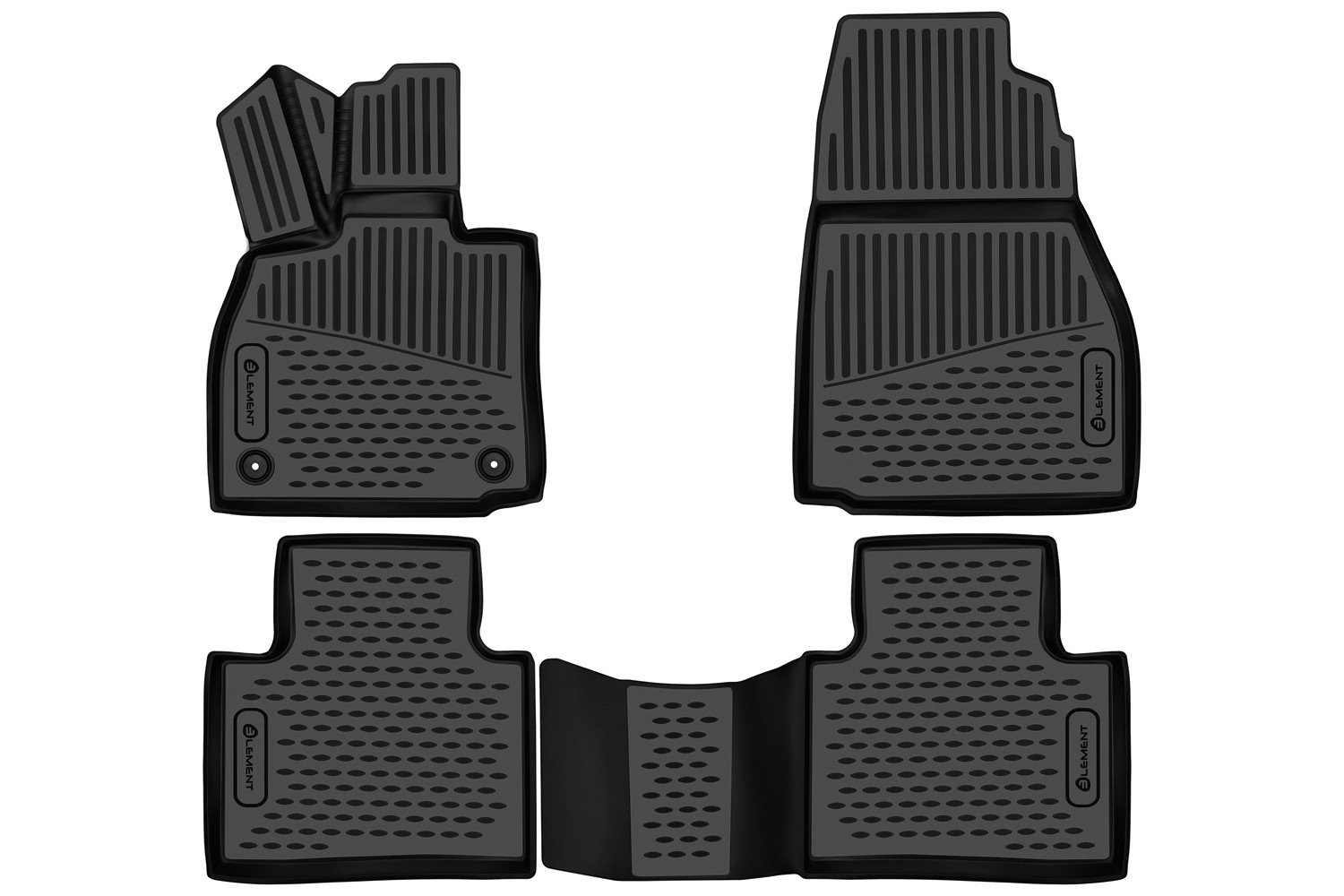 5 949 р. Коврики 3D в салон подходят для HONGQI HS3 2023 - 4шт.   Хонги Element element3da7104310k  с доставкой в г. Воронеж